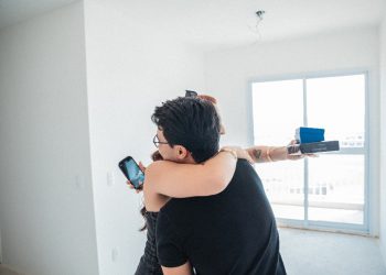 Momento da entrega de chaves