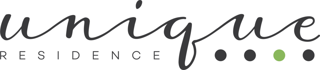 Logo da empresa Unique residence, parceira da inside segurança